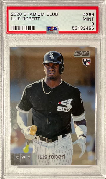 Luis Robert 2020 Topps Stadium Club RC PSA9 Mint 