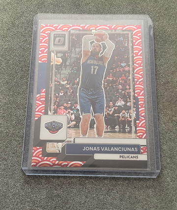 2022-23 Donruss Optic Jonas Valanciunas Photon Case Hit 