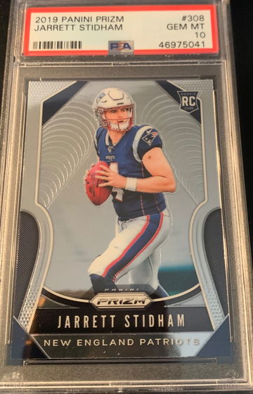 2019 Prizm Jarrett Stidham PSA 10