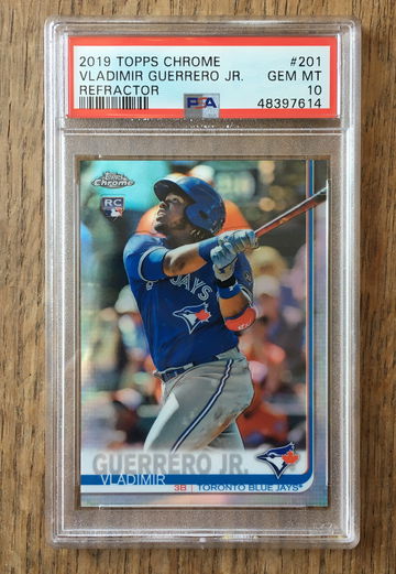 Vladimir Guerrero Jr PSA 10 2019 Topps Chrome Refractor