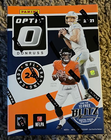 2021 Donruss Optic NFL Blaster Box
