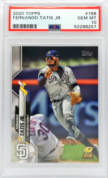 Fernando Tatis Jr PSA 10 2020 Topps #168