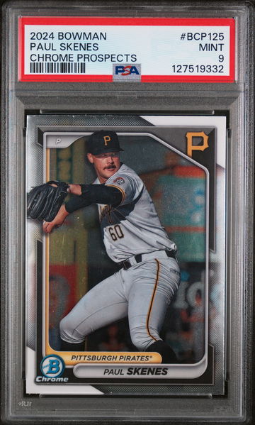 2024 Bowman Chrome Prospect Paul Skenes #BCP125 PSA 9