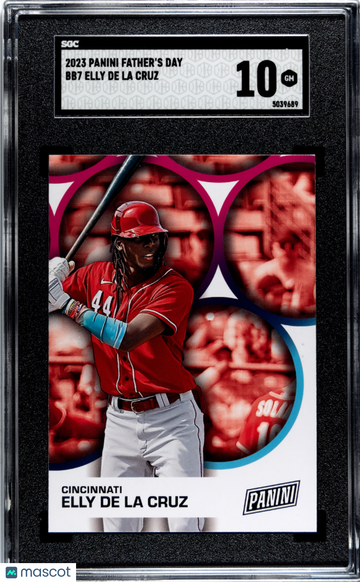 2023 Panini Father's Day Elly De La Cruz #BB7 SGC 10