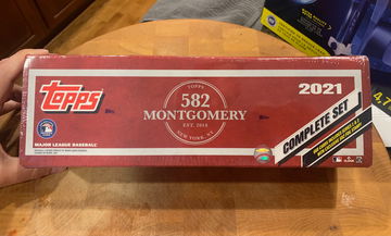 2021 Topps 582 Montgomery Club Complete Set