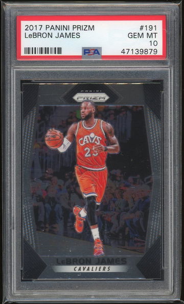 2017 Panini Prizm Lebron James PSA 10