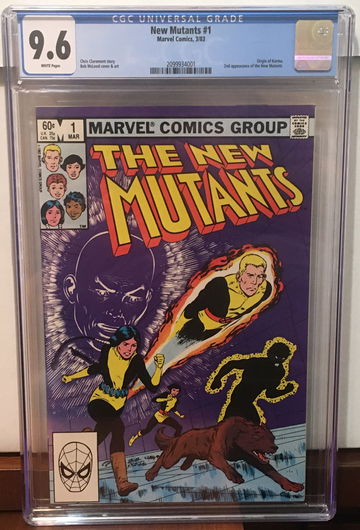 The New Mutants #1 CGC 9.6