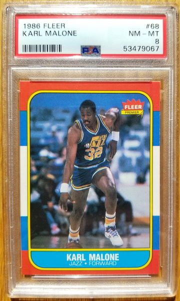 1986 Fleer Karl Malone