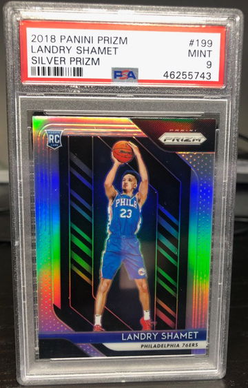 Landry Shamet Silver Prizm RC