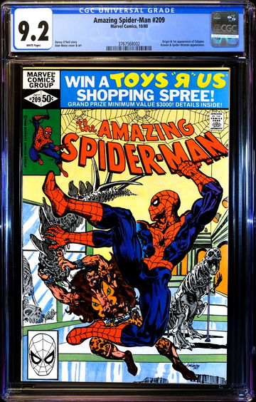 Amazing Spider-Man #209 🔥 Origin & 1st appearance of Calypso 🔥 CGC 9.2 - White