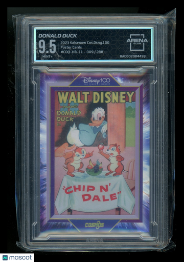 2023 Kakawow Cos.Dsng Disney 100 009/288 Base Set #CDQ-HB-11 Arena Club 9.5