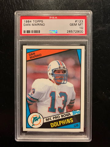 1984 Topps Dan Marino PSA 10