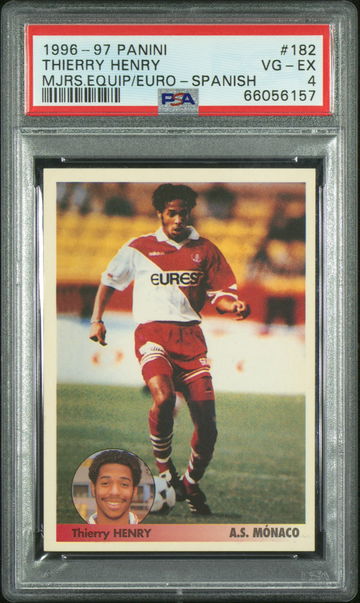 1996-1997 PANINI MEJORES EQUIPOS EUROPA RC PSA 4