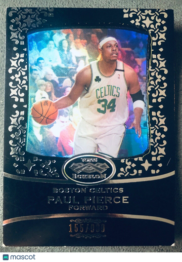 2007 Topps Echelon #28 PAUL PIERCE Short Print Serial #155/999 Boston Celtics