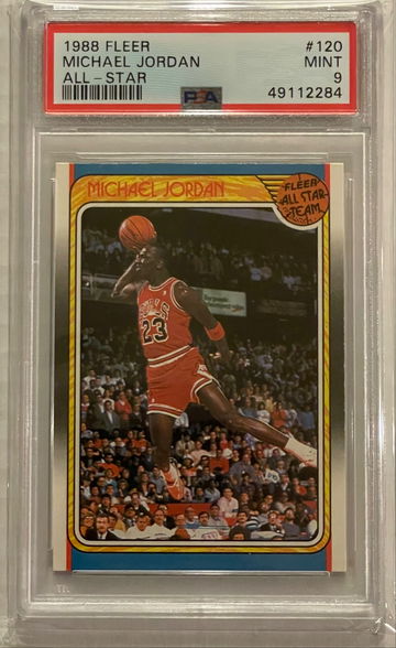 1988 Fleer All-Star Michael Jordan