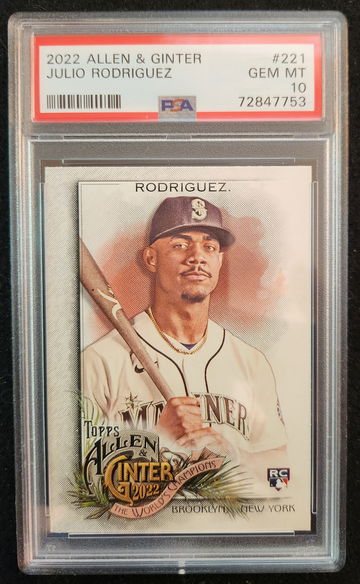 2022 Allen & Ginter Julio Rodriguez PSA 10