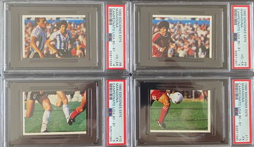 1980-81 LA LIGA ESTE MARADONA ARGENTINA JUNIORS-FUTBOLISTAS EN ACCION 8-11