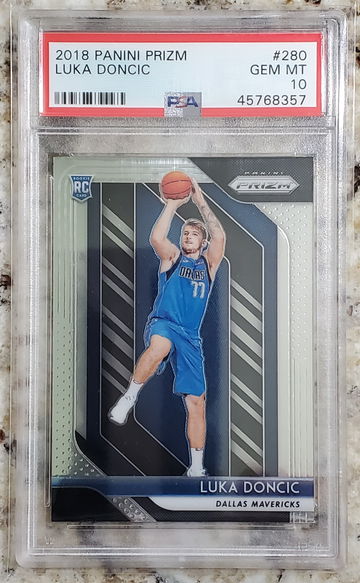 2018 Prizm LUKA DONCIC PSA 10