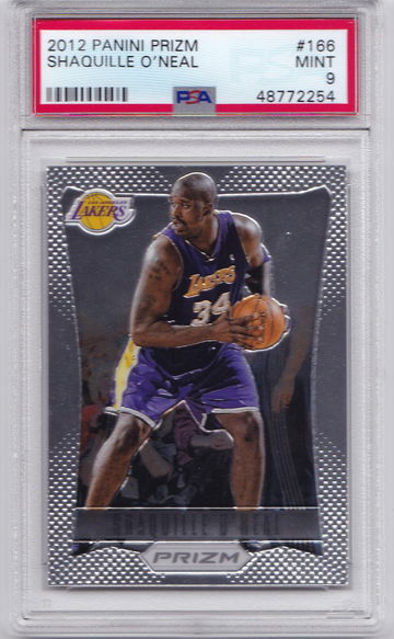 2012 Shaquille O'Neal Prizm PSA 9