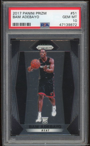 2017 Panini Prizm Bam Adebayo PSA 10