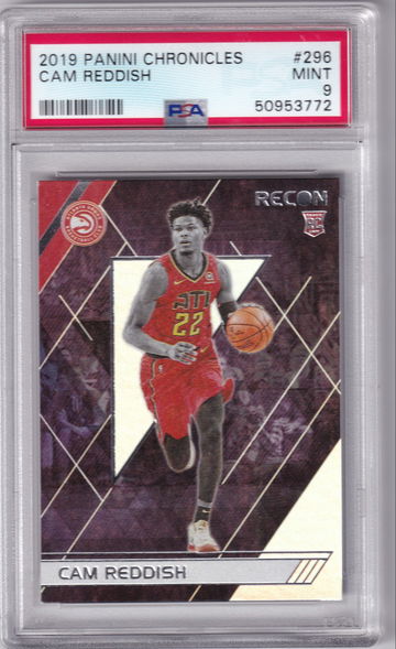 2019 Panini Chronicles Cam Reddish Recon #296 PSA 9