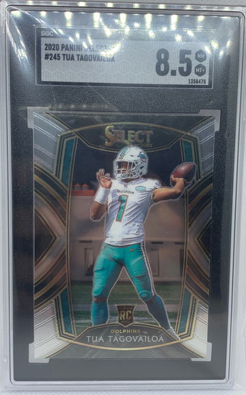 2020 Select Club Level Tua Tagovailoa #245 SGC 8.5