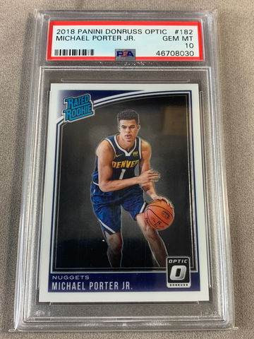 2018 Optic Michael Porter Jr PSA 10