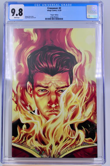 Crossover # 2 CGC 9.8 Virgin Variant Geoff Shaw Cover