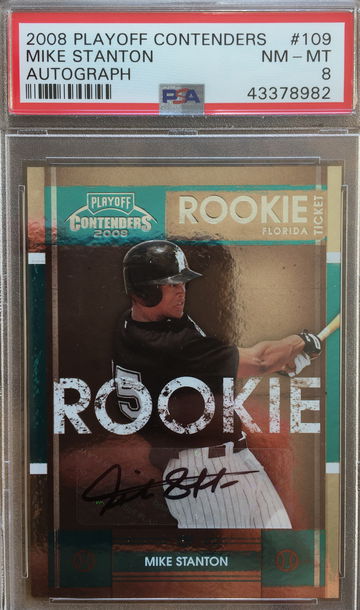 Stanton Contenders psa 8