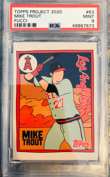 Mike Trout Project 2020 Fucci #63