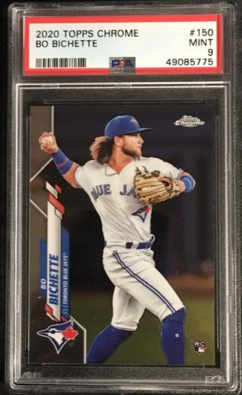 2020 Topps Chrome - BO BICHETTE - Rookie - PSA 9 (775)