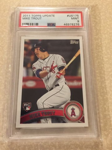 Mike Trout 2011 Topps Update RC 