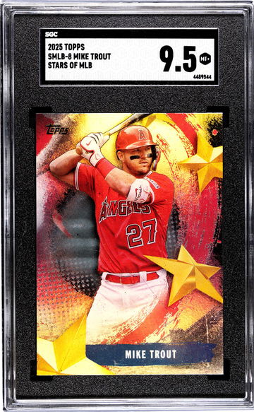 2025 Topps #SMLB-8 Mike Trout Stars of MLB SGC 9.5