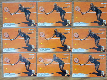 2003 Netpro Serena Williams #1 Lot of 9