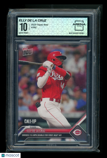 2023 Topps Now Elly De La Cruz #392 Arena Club 10