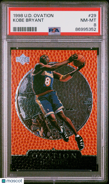 1998 Upper Deck Ovation Kobe Bryant #29 PSA 8