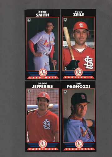 1993 Diamond Marks Colla Collection St Louis Cardinals lot of (4) Rare Smith