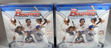2020 Bowman Sapphire -- 2 Box Lot
