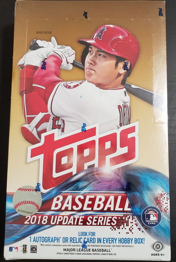 2018 TOPPS UPDATE HOBBY BOX
