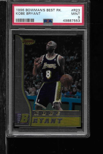 1996 BOWMANS BEST KOBE BRYANT PSA 9