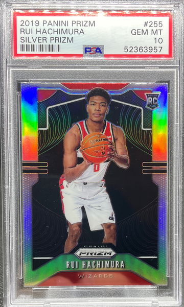 2019 Prizm Rui Hachimura Silver