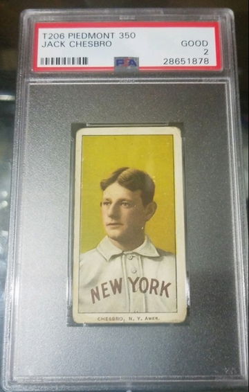 Jack Chesbro T206 PSA 2