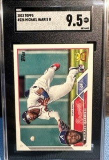 2023 Topps Series 1 Michael Harris RC SGC 9.5