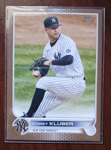 Topps Corey Kluber #d /2022 parallel