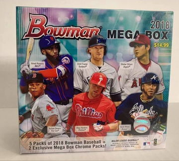 2018 Bowman Factory Sealed Mega Box