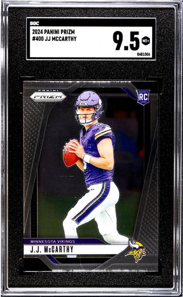 2024 Prizm #400 JJ McCarthy SGC 9.5