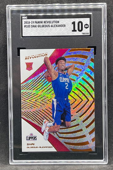 2018-19 Revolution Shai Gilgeous-Alexander RC Rookie SGC 10