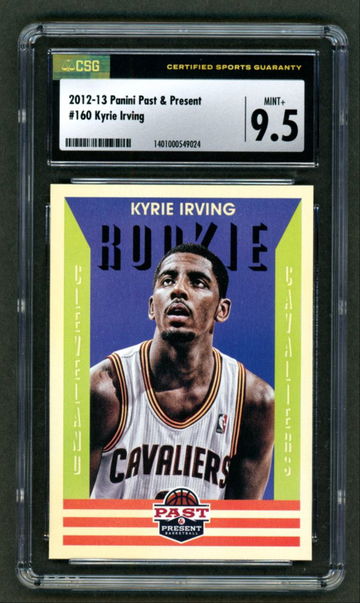 2012-13 Panini Past & Present Kyrie Irving #160 CSG 9.5 Mint+ Cleveland Cavaliers Rookie Rc