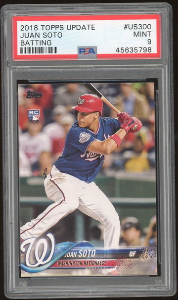 2018 Topps Update Juan Sotto RC PSA 10