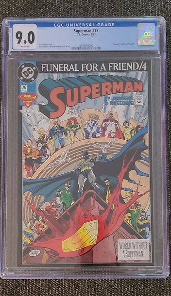 Superman #76 D.C. Comics , 2/93 